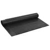 vidaXL Foglio di drenaggio stampato Nero 1 x 20 m HDPE