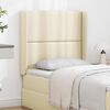 vidaXL Orecchia della Testata Crema 80 x 16 x 4 cm PVC