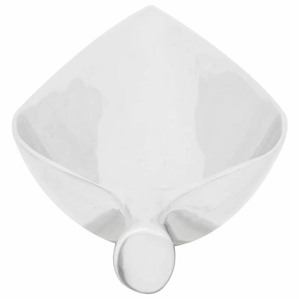 vidaXL Cesto di frutta Argento 60 x 15 x 8 cm Alluminio