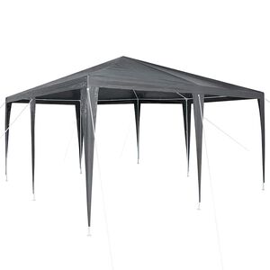 vidaXL Tenda Party Antracite 400 x 400 x 266 cm Polietilene e Acciaio
