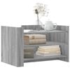 vidaXL Tavolino Salotto Grigio Sonoma 80x50x50 cm Legno Multistrato