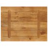 vidaXL Piano per Tavolo 90x70x3,8 cm Rettangolare Legno Massello Mango
