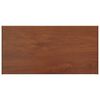 vidaXL Soglia della Finestra Legno Marrone 80 x 40 x 4,5 cm PVC