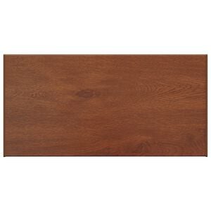 vidaXL Soglia della Finestra Legno Marrone 80 x 40 x 4,5 cm PVC
