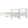 vidaXL Letto senza Materasso Bianco 150x200 cm Legno Massello di Pino