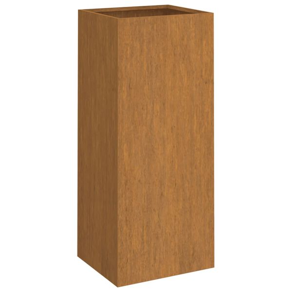vidaXL Fioriera 32x29x75 cm in Acciaio Corten