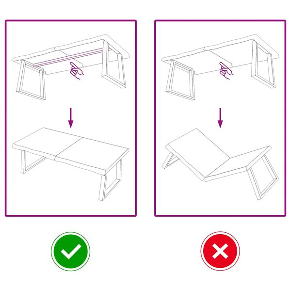 vidaXL Ripiano Muro Marrone 120x50x(2-6) cm Massello Rovere Trattato