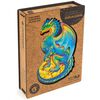 UNIDRAGON Puzzle in Legno 183 pz Guarding Dragon Medio 21x33 cm