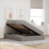 vidaXL Letto con contenitore e materasso Talpa 140 x 200 cm Poliestere