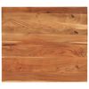 vidaXL Piano Tavolo 110x80x2,5 cm Rettangolare Legno Massello Acacia
