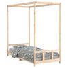 vidaXL Giroletto per Bambini 90x200 cm in Legno Massello di Pino