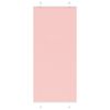 vidaXL Tenda Plissettata Rosa 95x200 cm Larghezza Tessuto 94,4 cm