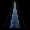 vidaXL Albero di Natale a LED 1544 LED Blu 500 cm
