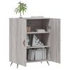vidaXL Credenza Grigio Sonoma 69,5x34x90 cm in Legno Multistrato