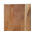vidaXL Testiera 200 cm in Legno Massello di Acacia