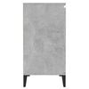 vidaXL Credenza Grigio Cemento 60x35x70 cm in Legno Multistrato