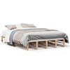 vidaXL Letto senza Materasso 160x200 cm in Legno Massello di Pino