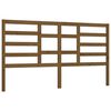 vidaXL Testiera per Letto ambra 186x4x104 cm in Legno Massello di Pino
