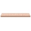 vidaXL Piano per Tavolo 90x90x4 cm Quadrato Legno Massello di Faggio