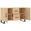 vidaXL Credenza Rovere Sonoma 100x36x60 cm in Legno Multistrato
