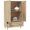 vidaXL Credenza Rovere Sonoma 70x31x115 cm in Legno Multistrato