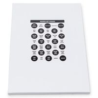 rillprint Assortimento di Adesivi per Regali 10 Fogli x 5 Scatole