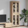 vidaXL Credenza con lo scaffale FLORIN Rovere Sonoma 60 x 35 x 182 cm