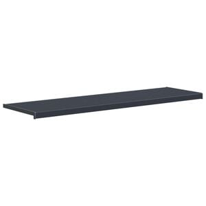 vidaXL Soglia della Finestra Antracite con Venature del Legno PVC