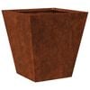 vidaXL Fioriera da Giardino 30x30x30 cm in Acciaio Corten