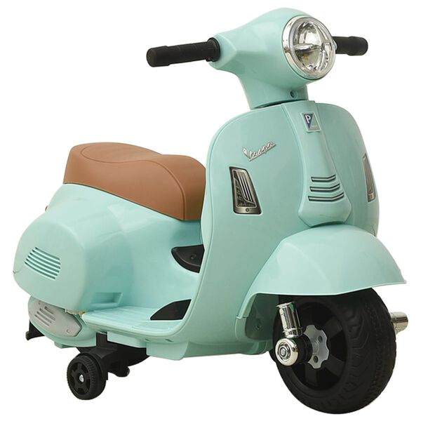 vidaXL Motocicletta per Bambini Elettrica Vespa GTS300 Verde
