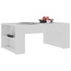 vidaXL Tavolino da Salotto Bianco 100x60x42 cm in Legno Multistrato