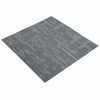 vidaXL Piastrella per Tappeto Grigio Cemento 50 x 50 cm 20 pz
