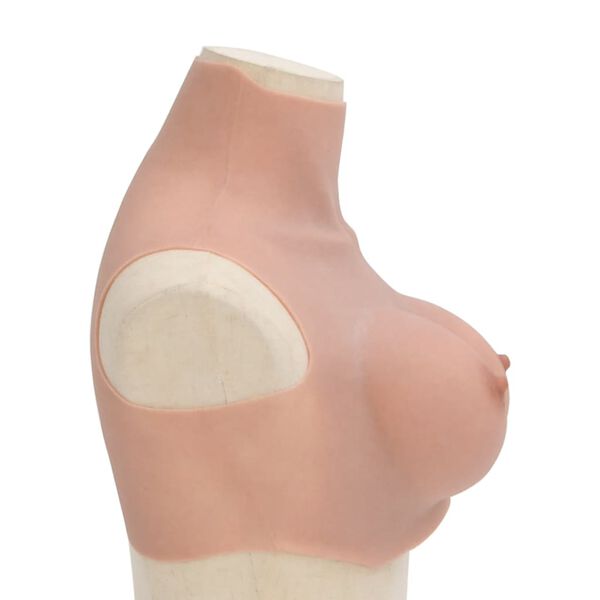 vidaXL Corpetto in Silicone Naturale Coppa E