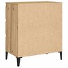 vidaXL Credenza Rovere Artigianale 60x35x70 cm in Legno Multistrato