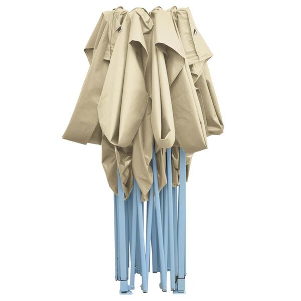 vidaXL Tenda Pieghevole Pop-Up 3x4,5 m Bianco Crema