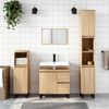 vidaXL Armadietto da Bagno Rovere Sonoma 65x33x60 cm Legno Multistrato