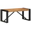 vidaXL Tavolino da Salotto 80x40x35 cm in Legno Massello di Acacia