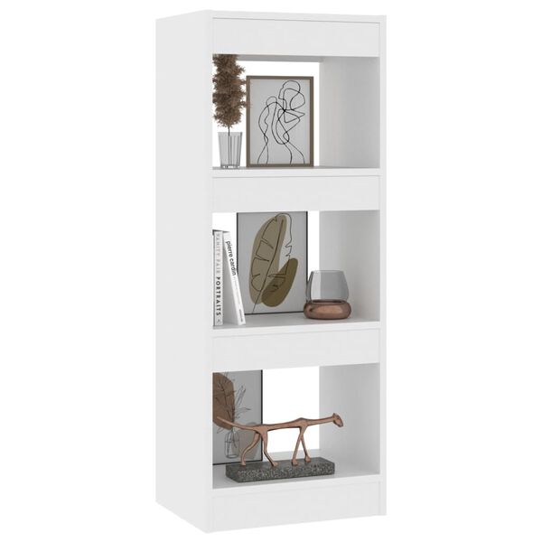 vidaXL Libreria/Divisorio Bianco 40x30x103 cm in Truciolato
