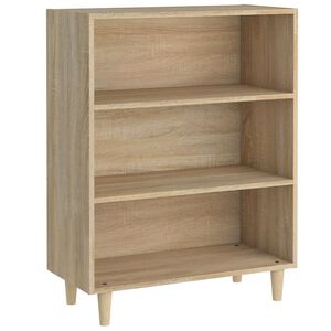 vidaXL Credenza Rovere Sonoma 69,5x32,5x90 cm in Legno Multistrato