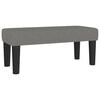 vidaXL Panca Grigio Scuro 70x30x30 cm in Tessuto