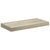vidaXL Scaffale a Parete Rovere 40x23,5x3,8 cm in MDF