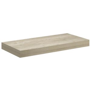 vidaXL Scaffale a Parete Rovere 40x23,5x3,8 cm in MDF