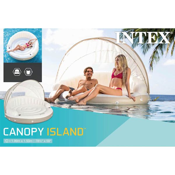 Intex Isola Galleggiante con Parasole 199 x 150 cm 58292EU
