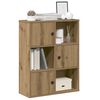 vidaXL Libreria Rovere Artigianale 60x24x76,5 cm in Legno Multistrato