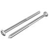 vidaXL Viti per mobili 2 pz Argento M6 x 100 mm Acciaio