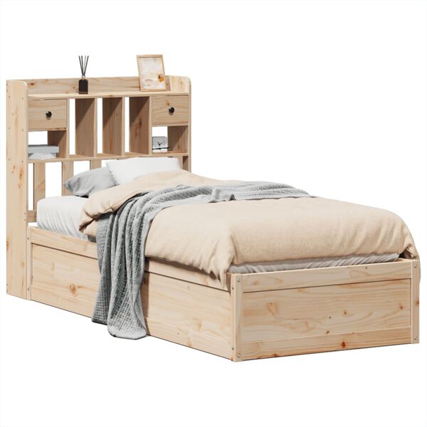 vidaXL Letto senza Materasso 90x190 cm in Legno Massello di Pino