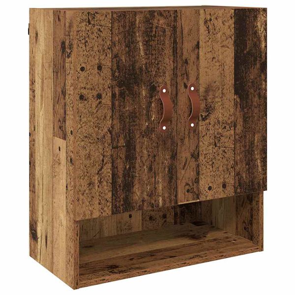 vidaXL Armadietto a muro Legno antico 60 x 31 x 70 cm