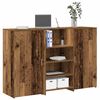 vidaXL Banco Reception Legno Antico 155x50x103,5 cm Legno Multistrato