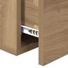 vidaXL Armadio da Notte 2 pcs rovere artigianale 35 x 35 x 20 cm
