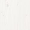 vidaXL Giroletto Bianco in Legno Massello 120x190 cm Small Double